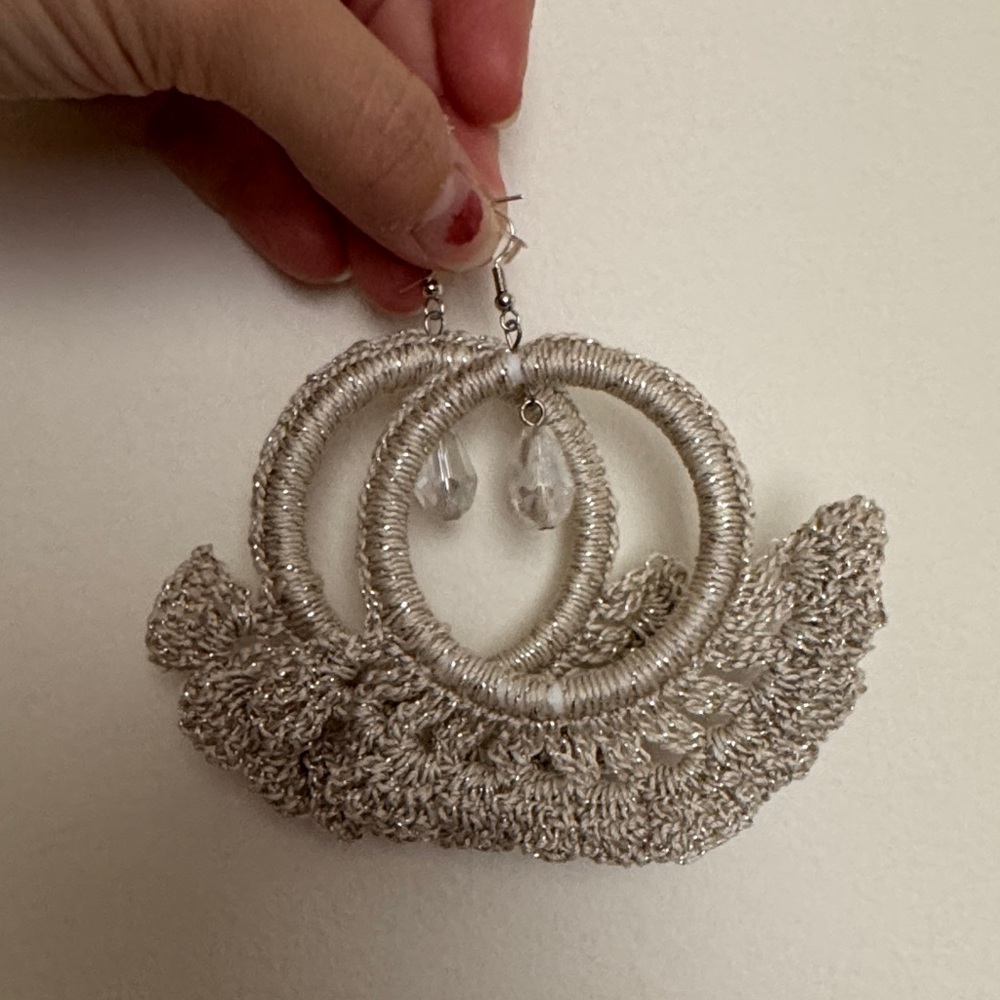 Elegant Silver Hoop Earrings
